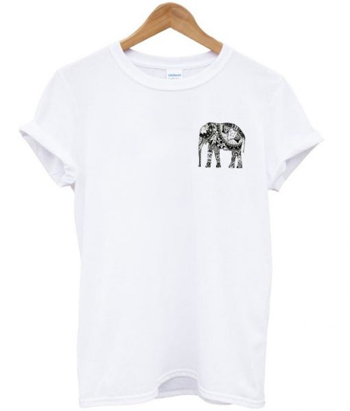 aztec elephant t-shirt