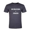 burger+fries tshirt