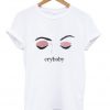 cry baby pink t-shirt