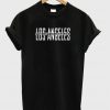 los angeles t-shirt