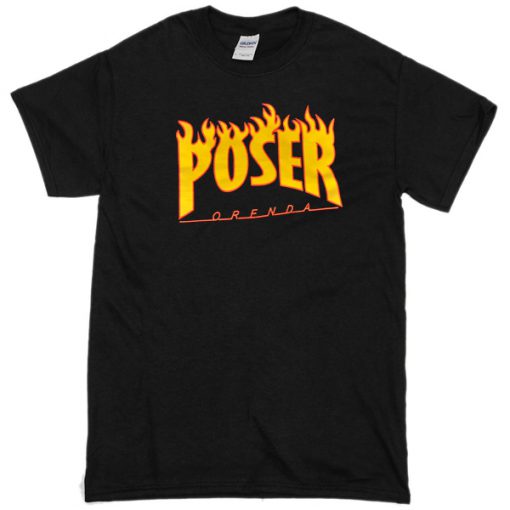 poser orenda tshirt