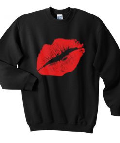 sexy lips sweatshirt