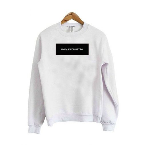 unique for retro sweatshirt