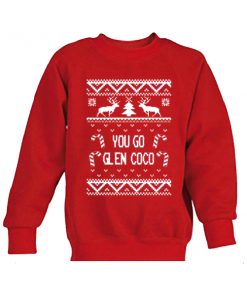 you go glen coco christmas sweatshirt
