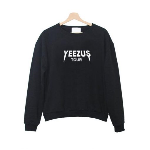 yeezus tour kanye west sweatshirt