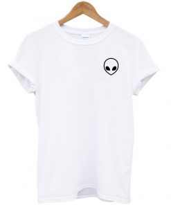 alien head t-shirt