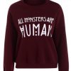 all monsters are human sweatshirt