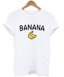 banana pixel tshirt