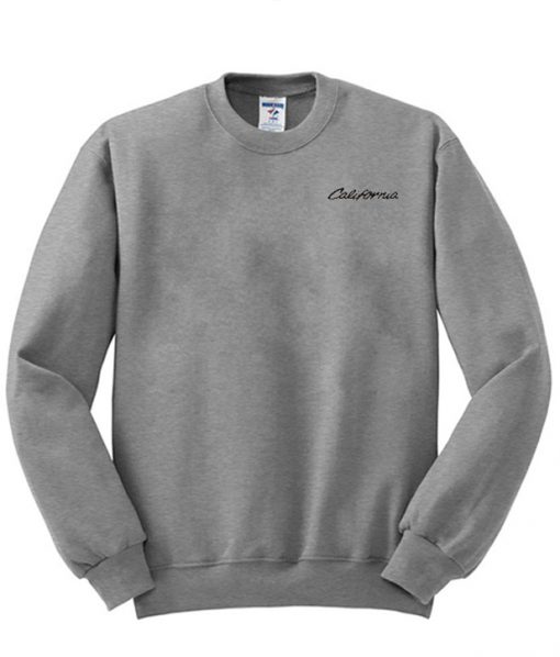 california sweatshirt