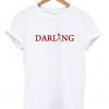 darling flower t shirt