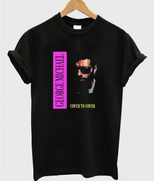 george michael cover to cover vintage tshirt