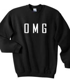 omg font sweatshirt