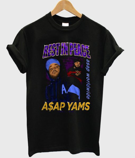 rest in peace asap yams tshirt