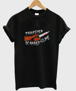 thrasher scarreph life tshirt