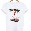 thrasher on you surf t-shirt