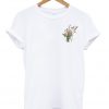 bucket flowers t-shirt