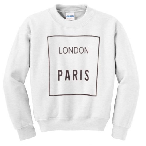 london paris sweatshirt