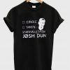 mentally dating josh dun t-shirt