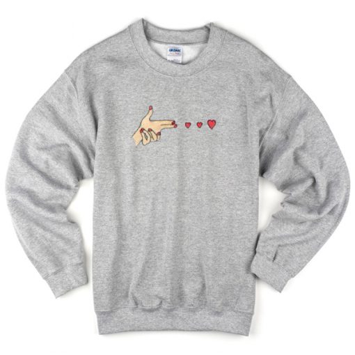 shot of love sweatshirt