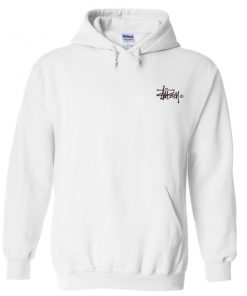 stussy logo hoodie