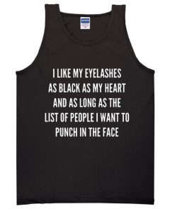 I Like My Eyelashes Tanktop