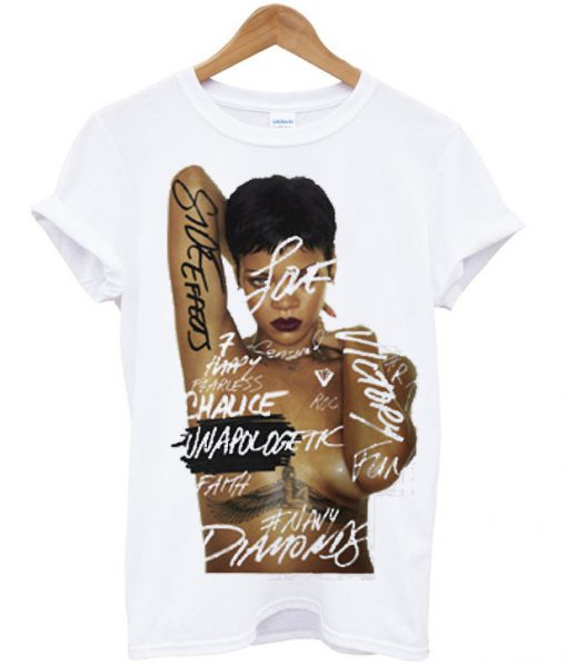 Rihanna Unapologetic Art T-Shirt