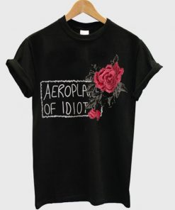 aeroplane of idiot tshirt