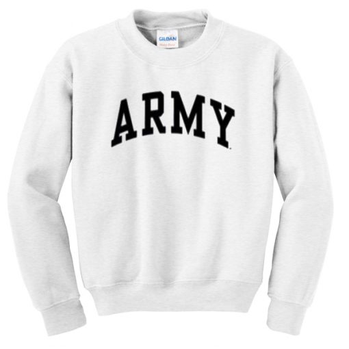 army sweatshirt