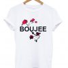 boujee rose t-shirt