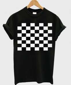 checkered t-shirt