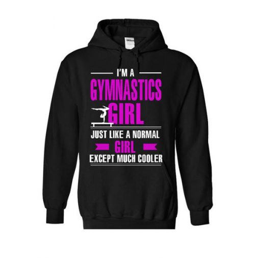 im a gymnastics girl hoodie