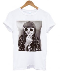 kurt cobain tshirt