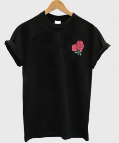 rose pocket t-shirt