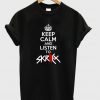 Keep Calm and dancing with Skrillex T-shirt
