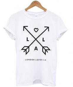 arrows london loves la tshirt