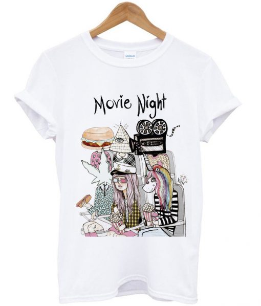 movie night t-shirt