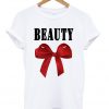Beauty Red Bow T-shirt