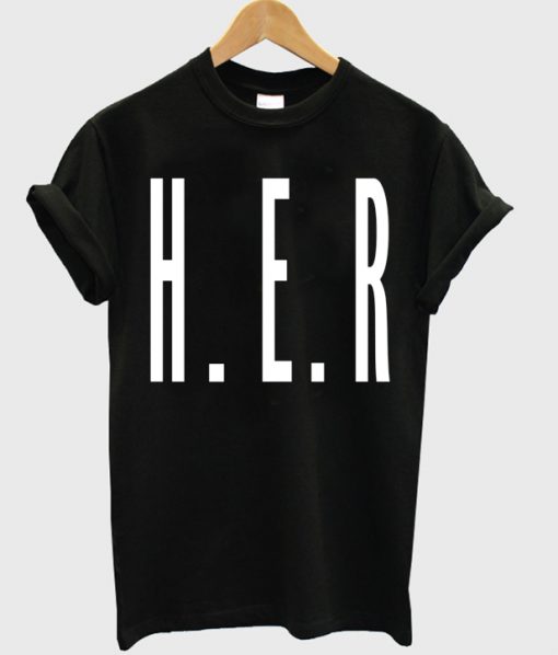 HER t-shirt