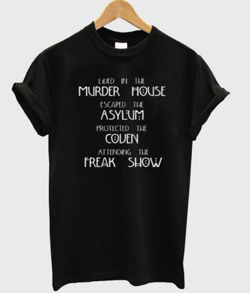 Lived in the Murder House American Horror Story T-shirt