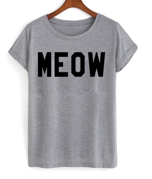 Meow Cat Kitty T-shirt