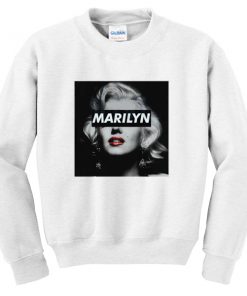 Red Lips Marilyn Monroe Sweatshirts