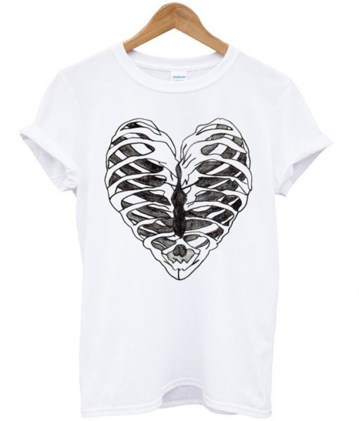 Rib Cage Heart T-shirt