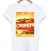 drugs burger t-shirt