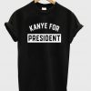 kanye for president t-shirt