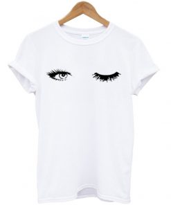 lashes eye t-shirt