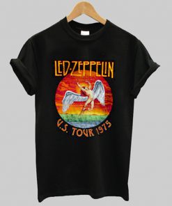 led zeppelin us tour 1975 t-shirt