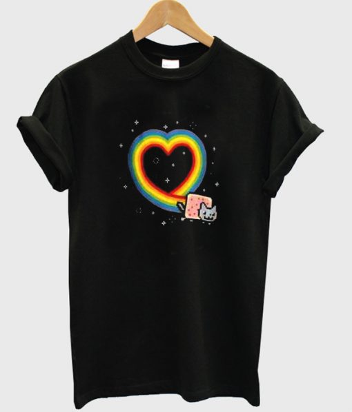 love rainbow tshirt