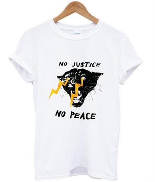 no justice no peace t shirt