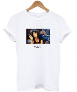 pulp fiction uma thurman tshirt