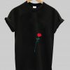 red rose t-shirt